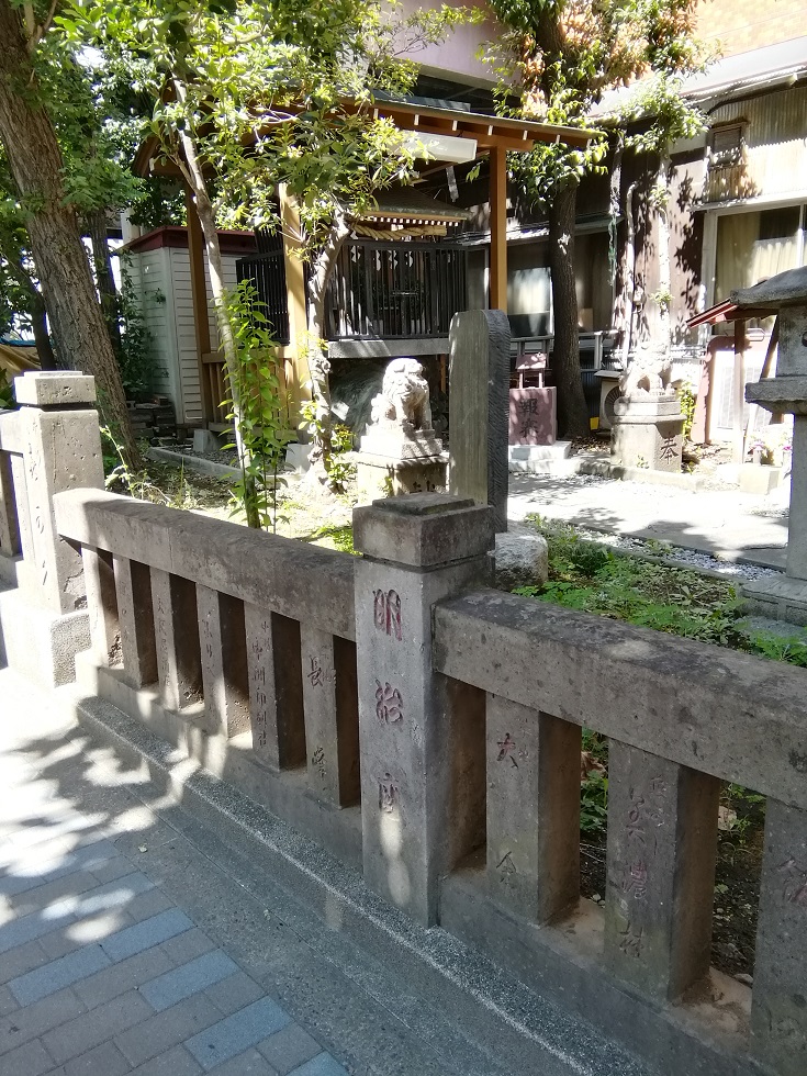  人形町駅から行ける、静かな佇まいの神社　NO.２１
　～　金刀比羅宮（日本橋中洲）　～ 