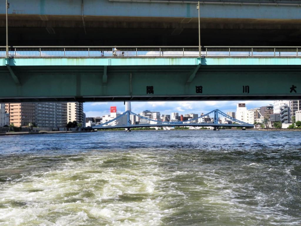  梅雨の中休み･･･『浅草』から水上バスで『浜離宮』
大震災から100年･･･悠々と隅田川、強く美しい橋梁を眺め