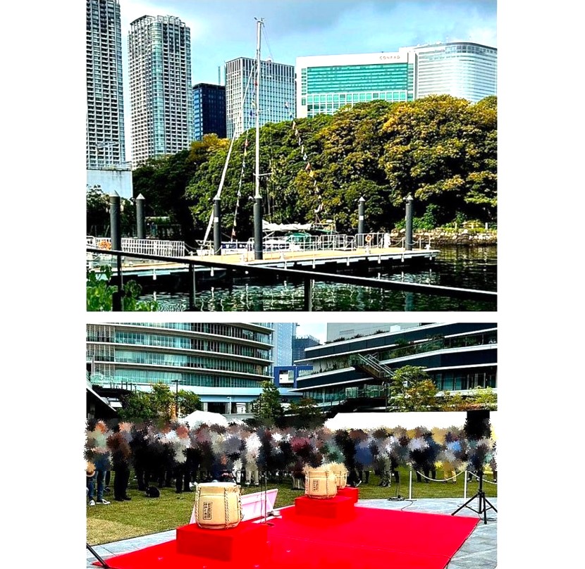 “現代版樽廻船”の到着式にも出席されました！（11月5日） 加島屋社長と2023年を振り返る！
～12月27日には「樽酒祭」も開催！～