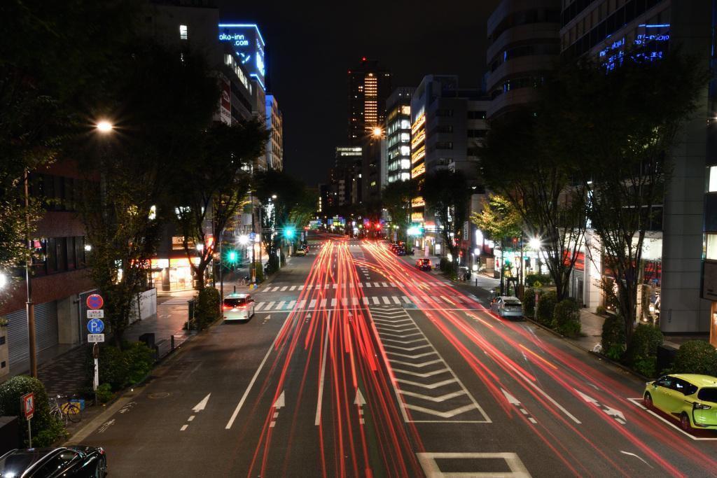 Kiyosubashi Avenue Beautiful Night Views in Chuo Ward