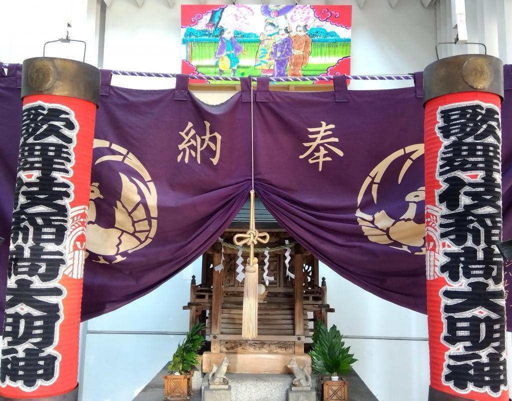 「初午」とは、「2月の最初の午の日」 歌舞伎座　歌舞伎稲荷神社　初午祭　2024年は、2月12日(月)