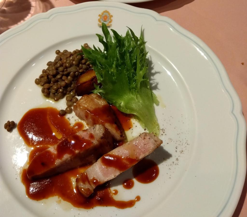 メインは、魚？　お肉？　È delizioso La Terrazza SABATINI, Tokyo Midtown Yaesu イタリアの美食