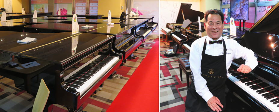 ピアノを愛する人の楽園 日本橋茅場町で世界三大ピアノと出会う