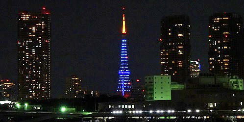 東京タワー ダイヤモンドヴェール アクア ブルー 中央区観光協会特派員ブログ