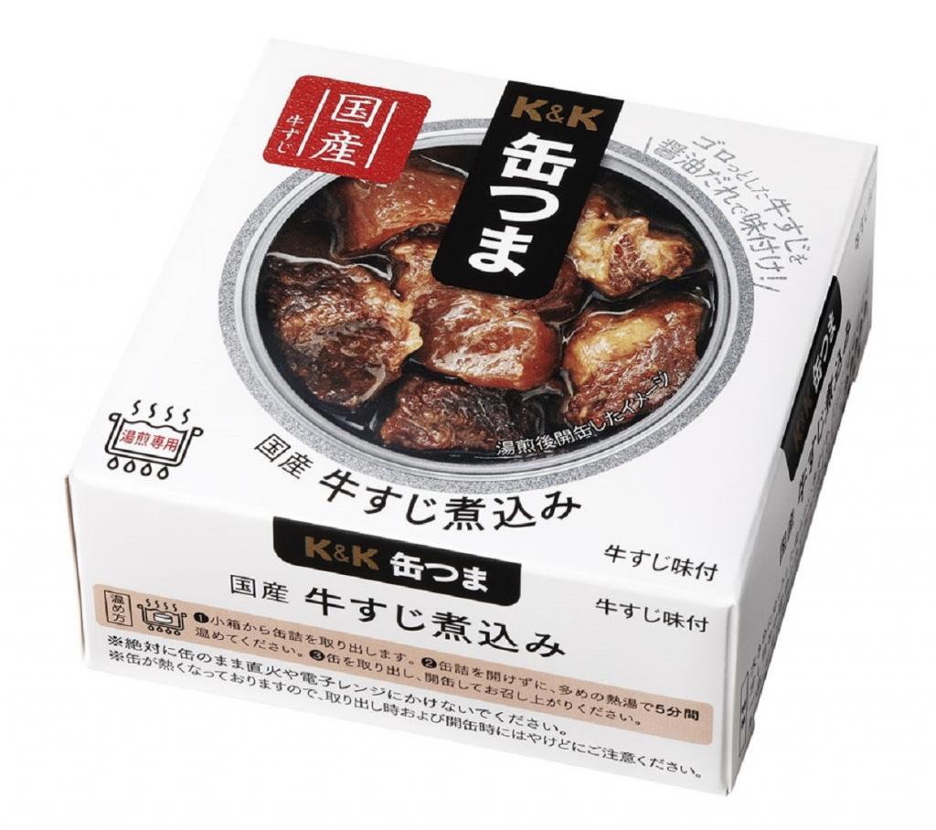 「K＆K 缶つま 国産 牛すじ煮込み」　発売
　　～　国分グループ本社・ROJI日本橋　～