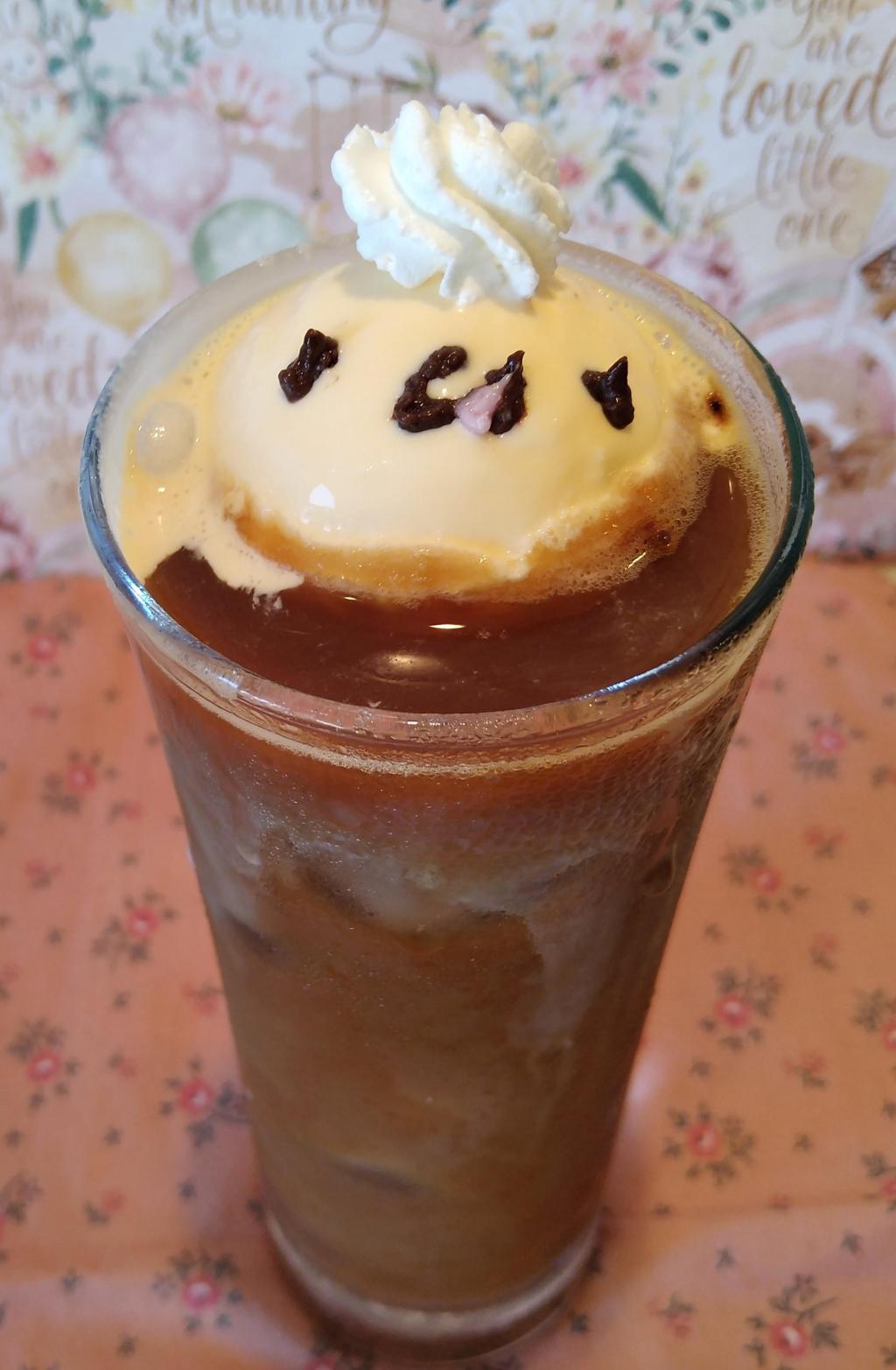 Café minatokkoレシピ集♪湊っ子ちゃんのコーヒーフロート