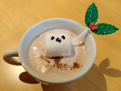 Café minatokkoレシピ集♪湊っ子ちゃんのウインナコーヒークリスマス☆スペシャル