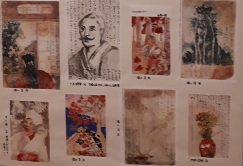 写真がぼやけていますが、ちょっと絵葉書をアップ・・・ 夏目漱石氏と塩原温泉