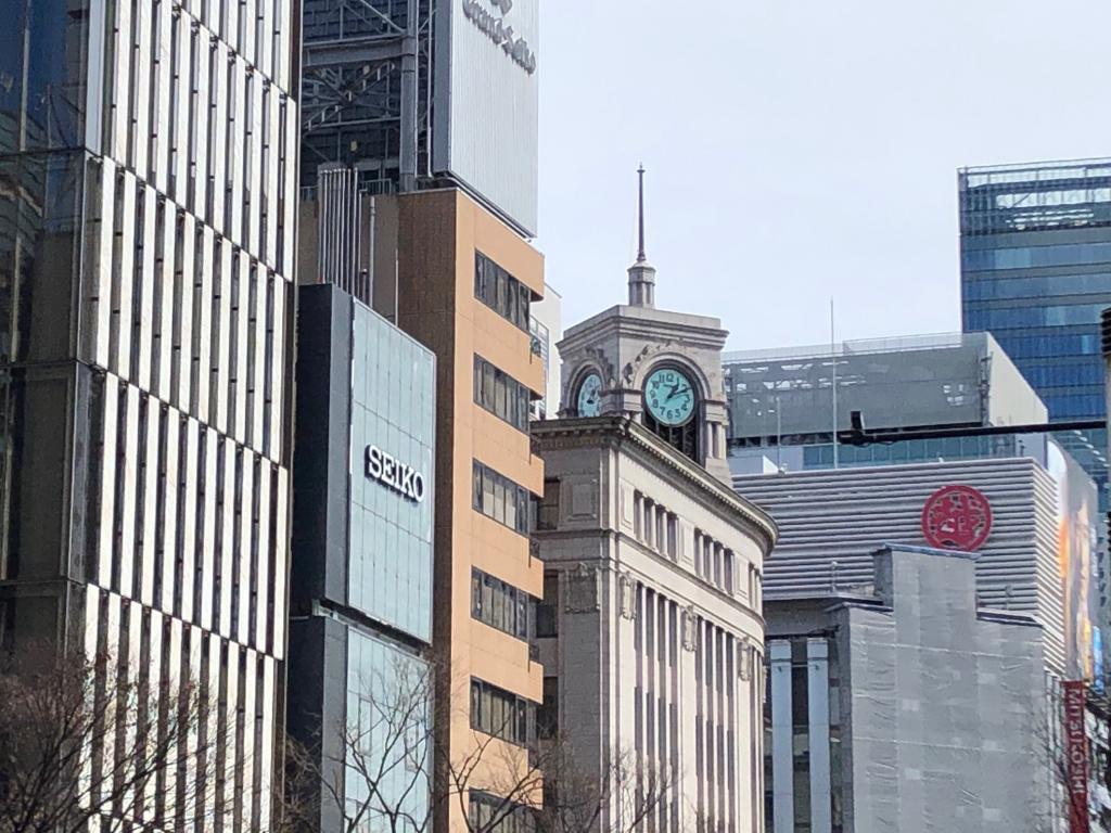 和光本館の時計塔には「裏」がある 在宅で銀座・日本橋めぐり