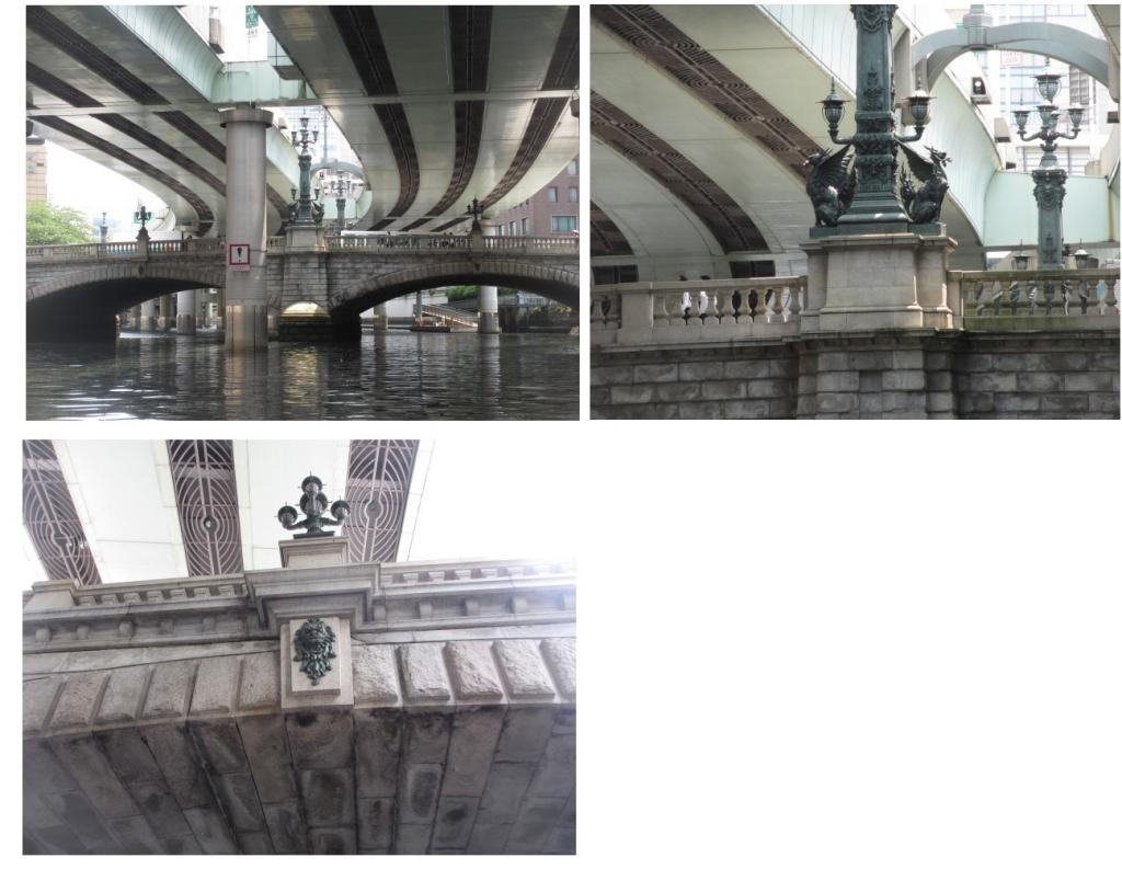 スタートは二連石造りの日本橋から。 ① 船上から見る中央区　--　新発見がいっぱい！　日本橋