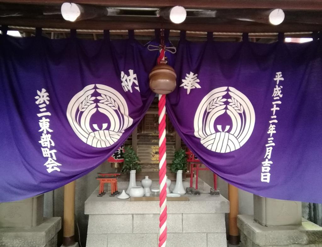  人形町駅から行ける、静かな佇まいの神社　NO.２２
　～　大廣神社　～ 