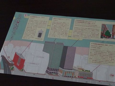 配布されている「日本橋建築めぐり」マップをGETしよう！ 日本橋エリアの建築を”装飾”に着目しながら見てまわろう　—「装飾をひもとく～日本橋の建築・再発見～」展