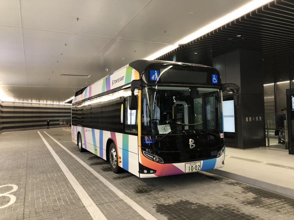 運行車両 TOKYO BRT １０月１日プレ運行（１次）いよいよ開始！