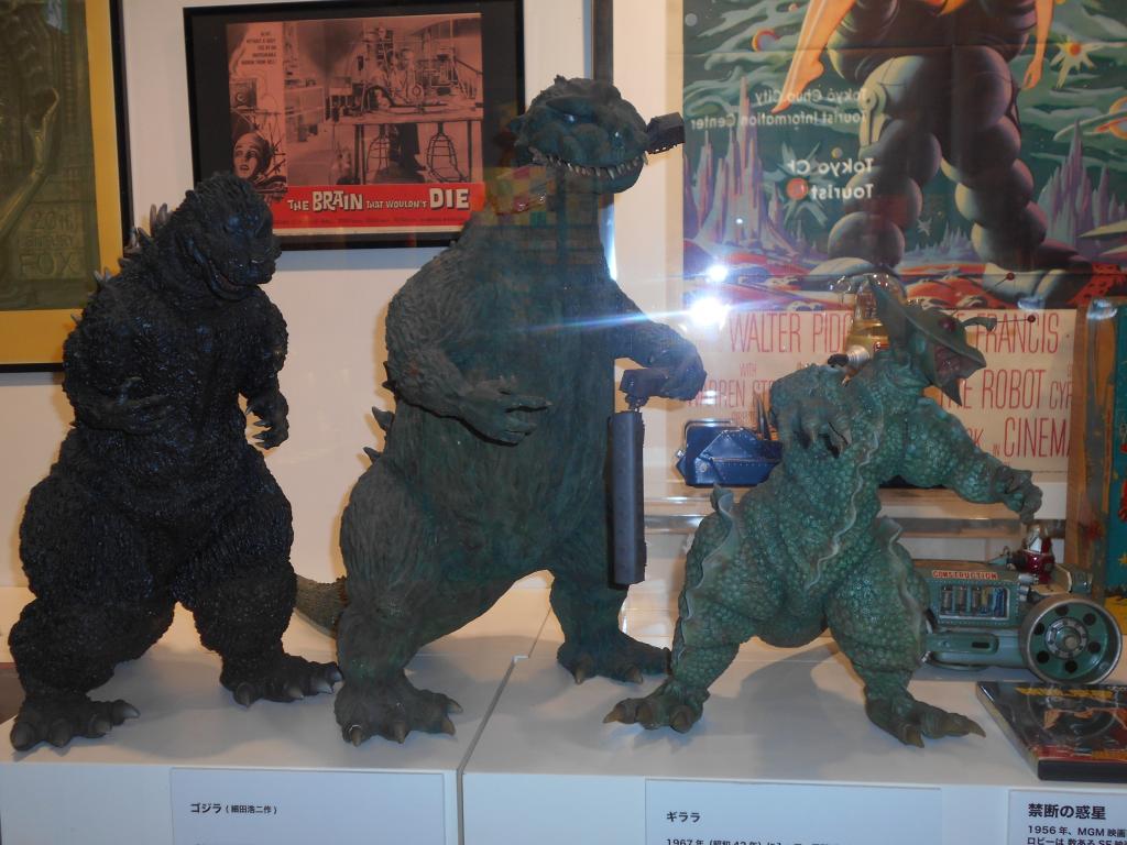 宇宙大怪獣ギララ　も展示されています Teruhisa Kitahara's  AMAZING  Collection at  Kyobashi Edogran