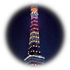  2020 東京タワー ハロウィンライトアップ点灯