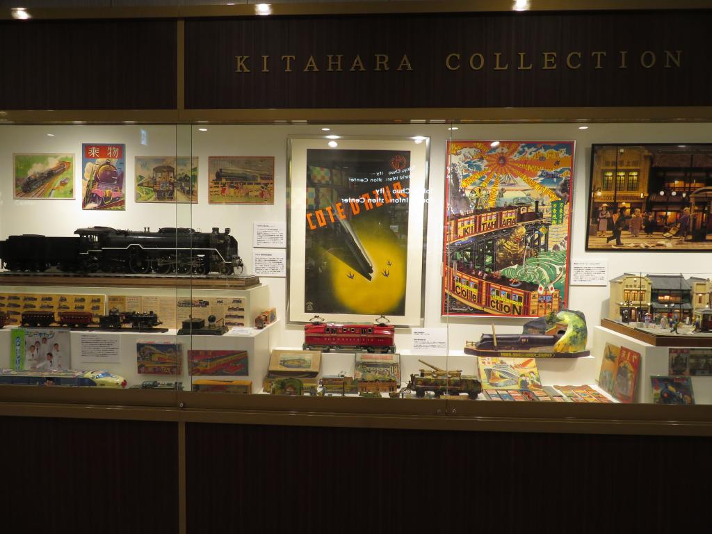 陳列棚にも、コンコースにも沢山の汽車の展示 KITAHARA COLLECTION 2016-2021
