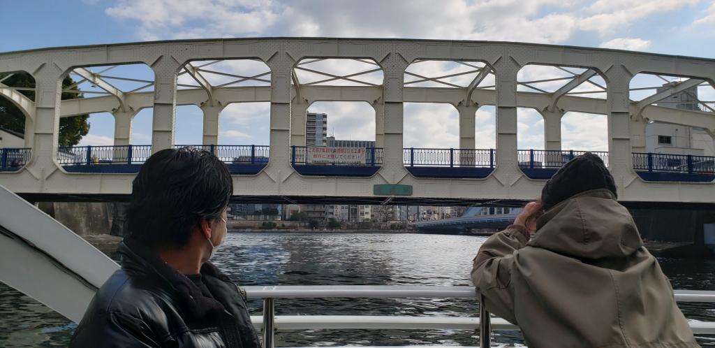  日本橋川と隅田川の船旅をしました。