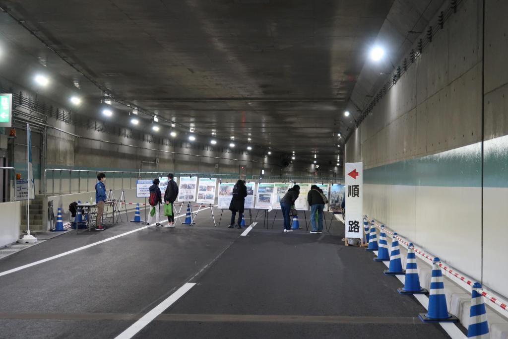 まもなくゴール 「築地虎ノ門トンネル」12.18 午後３時 開通！
2022.12.10 開通記念ウォーキングイベントに参加してきました