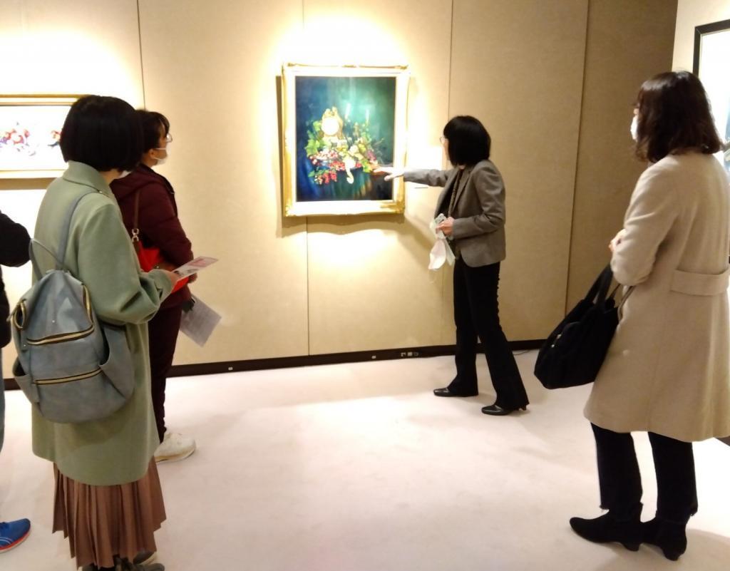 銀座柳画廊　喜多尾ボンタン礼子展 銀座のXmas Art Festa 2022　12月17日まで開催中