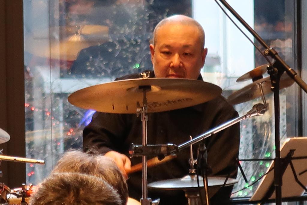 On Percussion 岡部洋一さん 聴いてきました！京橋エドグラン LIVE CROSSING
2月26日（日）「Kana Fuefuki SHINOBUE JAZZ LIVE」