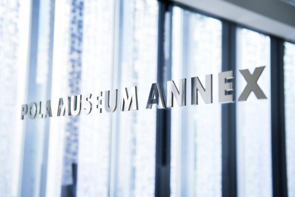 「ポーラ ミュージアム アネックス」は
「ポーラ美術館」と時を同じくして生まれました Art Gallery in Shop＠Ginza
「ポーラ ミュージアム アネックス」