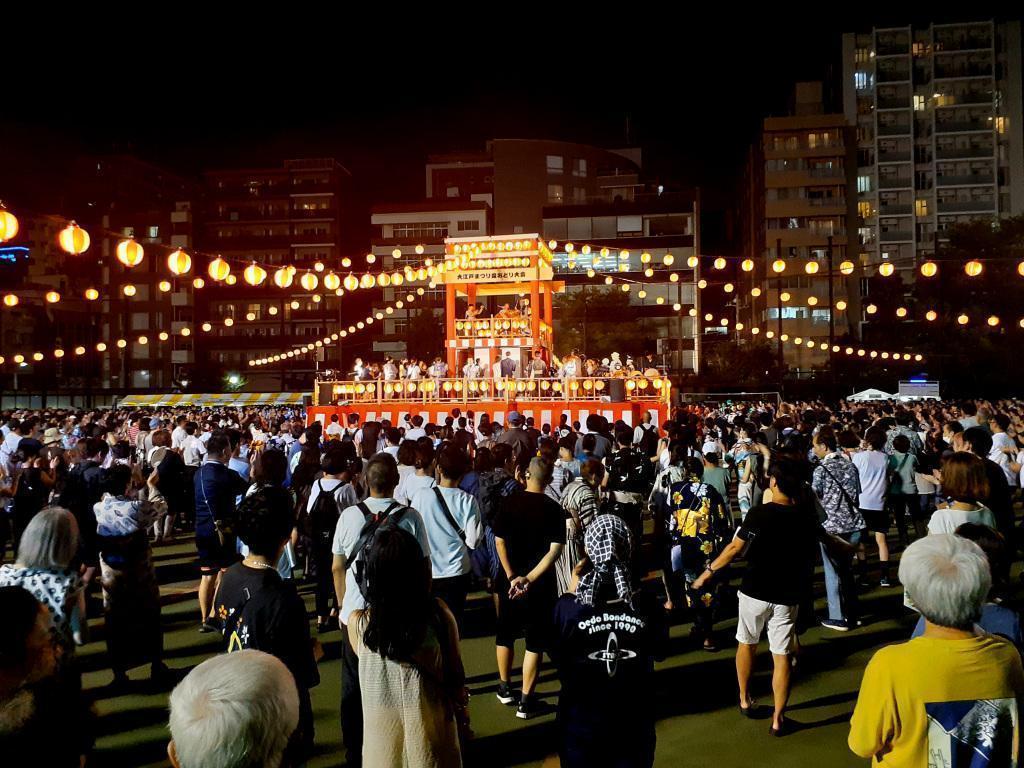  Oedo Bon-dance Festival was held