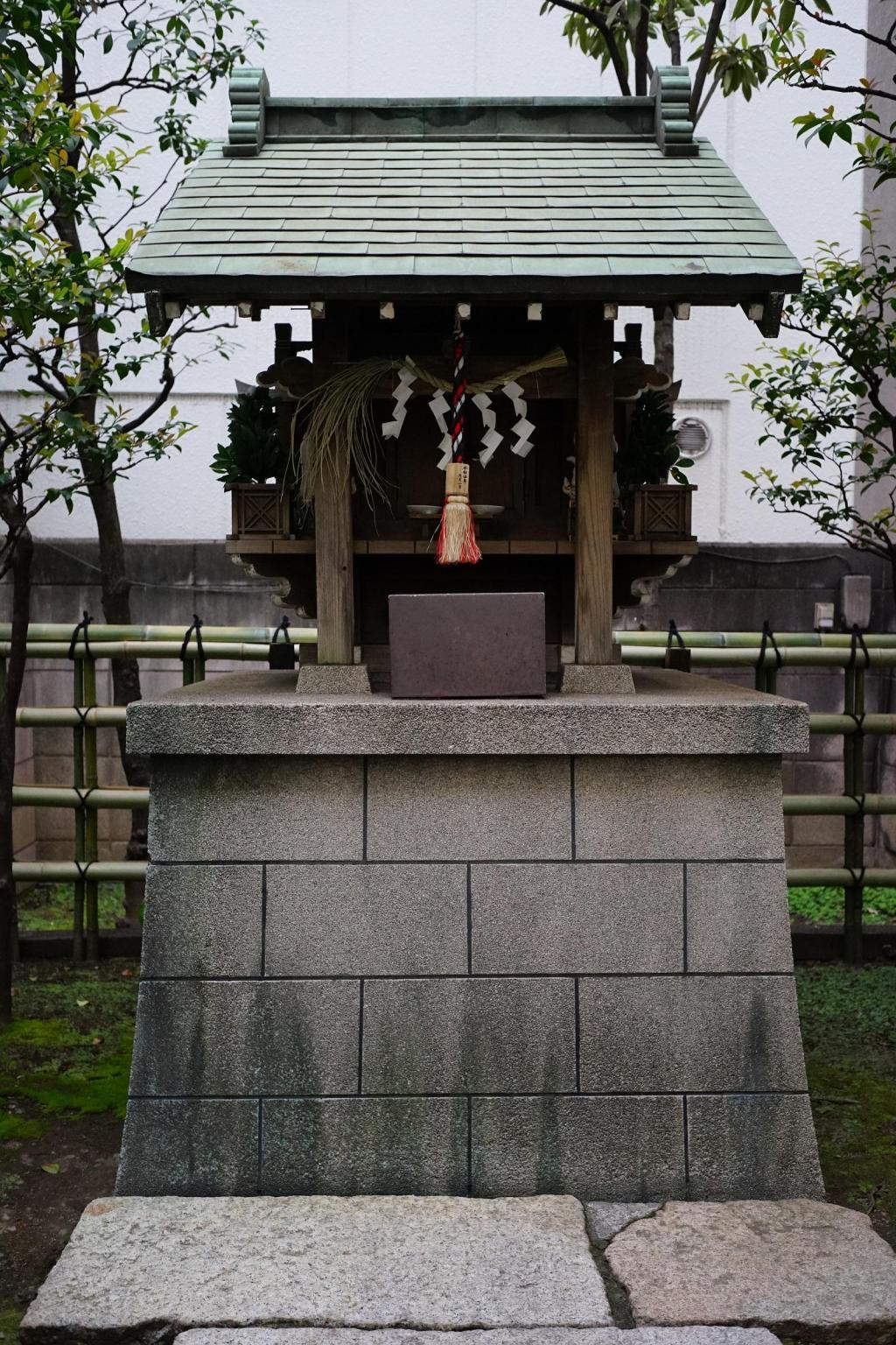  新川の閑静な神社　大栄稲荷神社