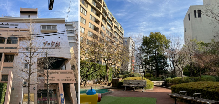 コンテンツが盛りだくさん、中央区立桜川屋上公園 天空の公園@中央区