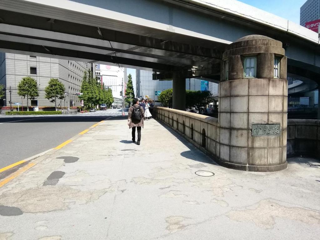  「祈りの幕が下りる時」
　キーとなる１２の橋、ご紹介します　④
　　ー　４月　常盤橋　ー