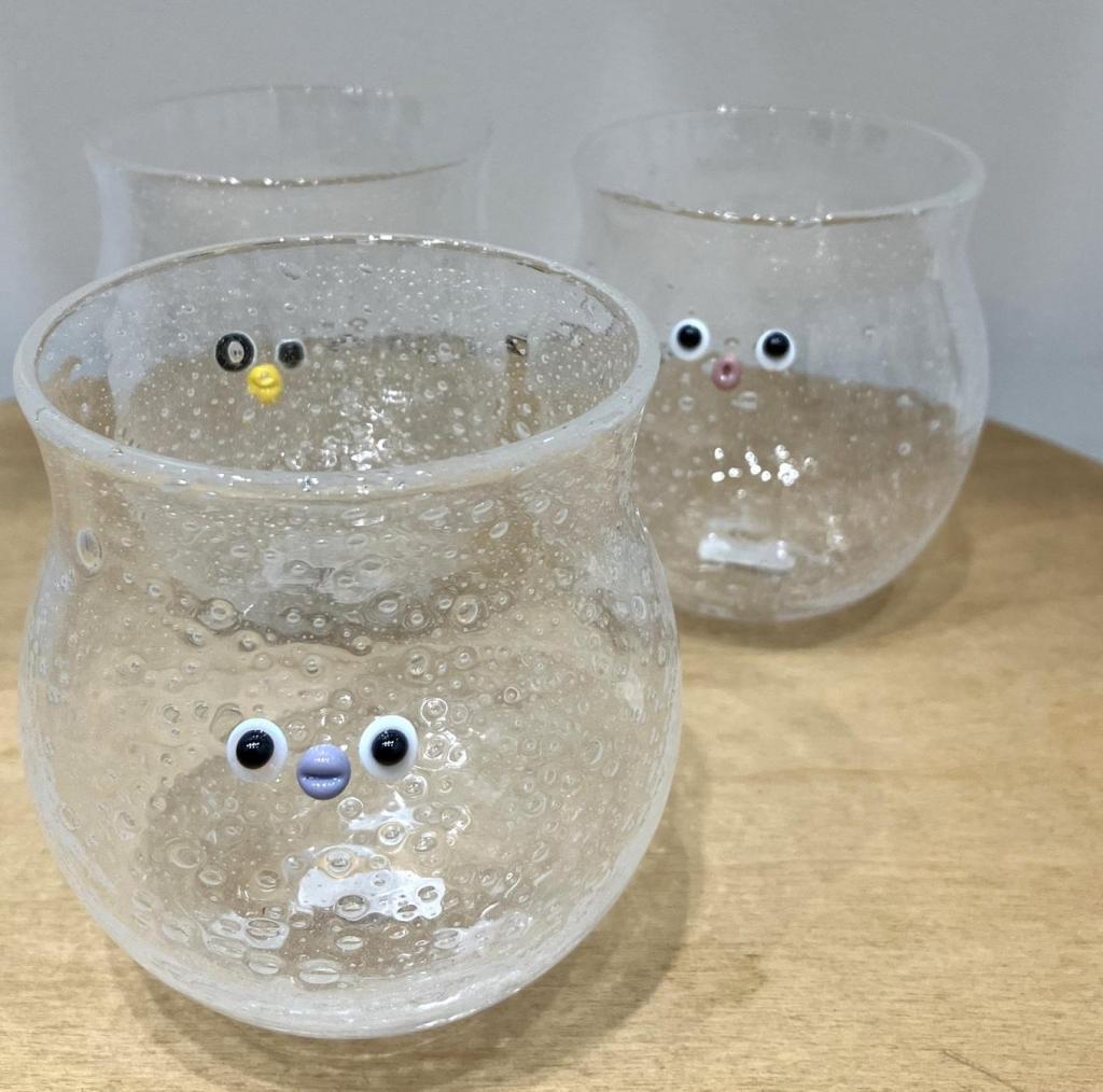 GlassMonsters マルグラス
各　６,０５０円 森 比呂美　ガラス展
 　ー　Hot Summer Day　ー
　　～　日本橋木屋本店 izutuki　～