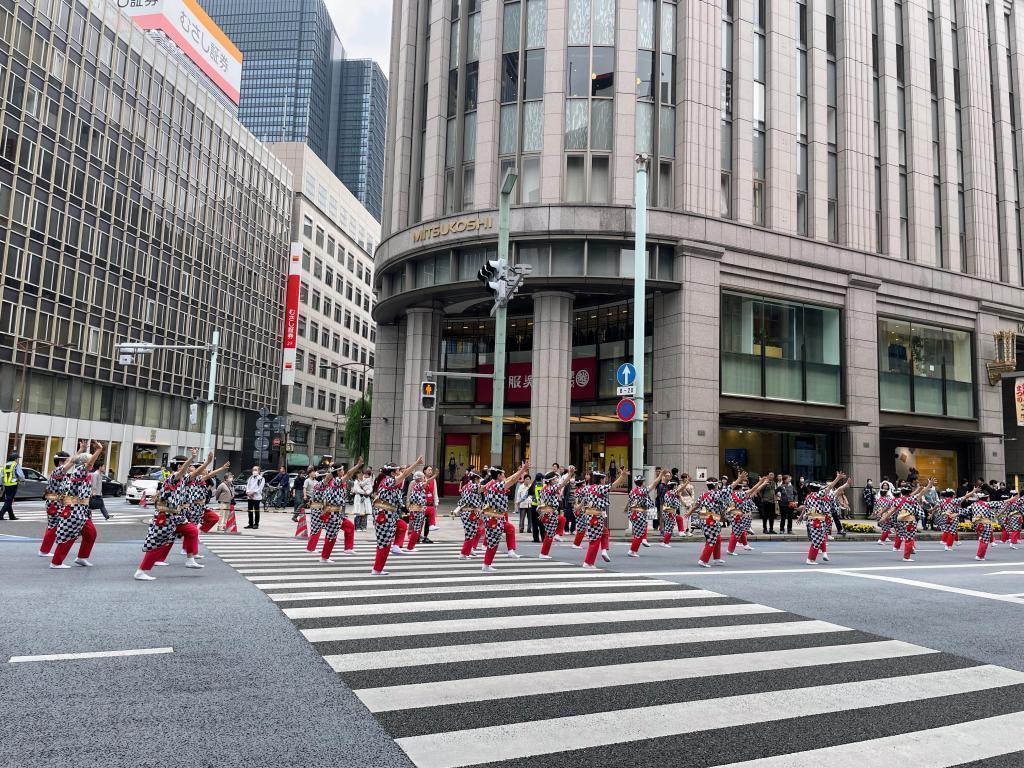 江戸芸かっぽれ　櫻川入船連中（東京都） 第51回　日本橋京橋まつり　〜諸国往来パレードと諸国往来市〜