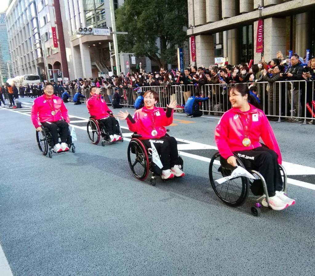 「TEAM　JAPAN　応援感謝イベント」は・・・ パリオリンピック・パラリンピック　日本代表選手
　「TEAM　JAPAN　応援感謝イベント」
　　～　前編　～