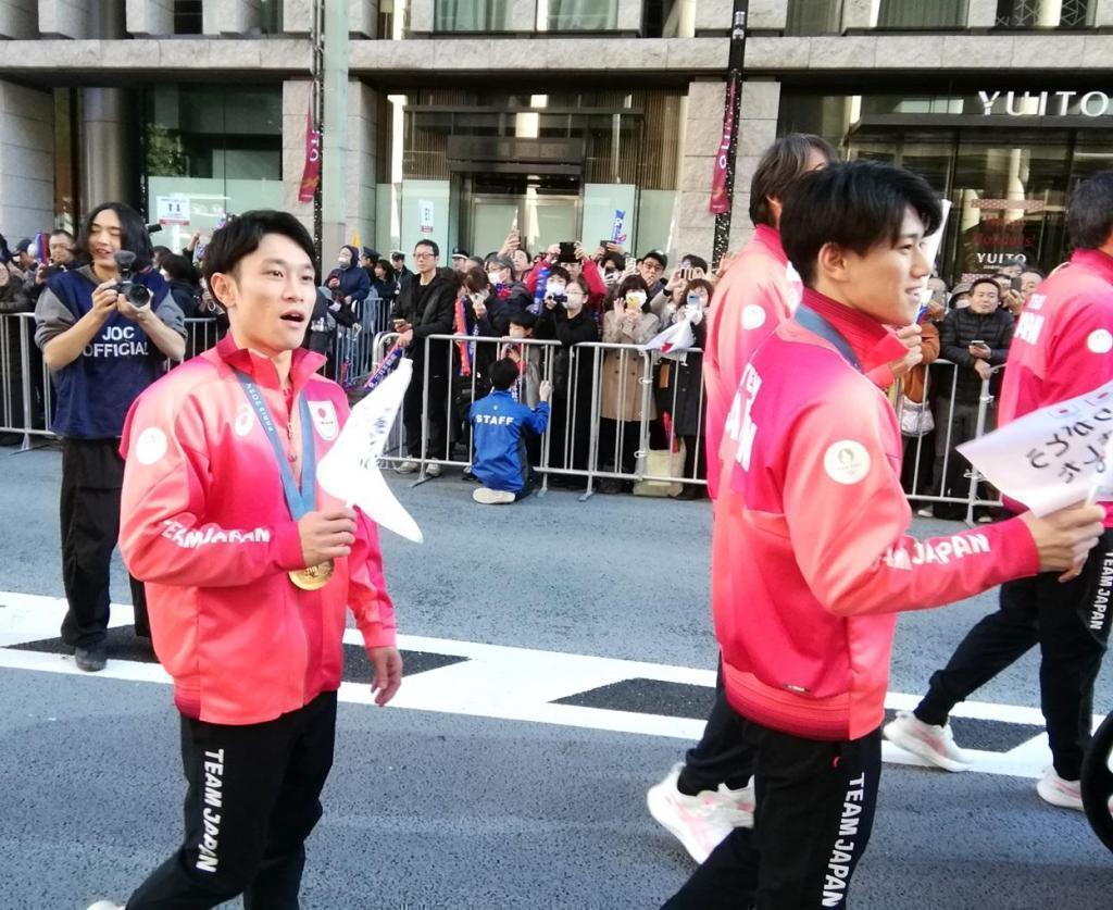  パリオリンピック・パラリンピック　日本代表選手
　「TEAM　JAPAN　応援感謝イベント」
　　～　前編　～