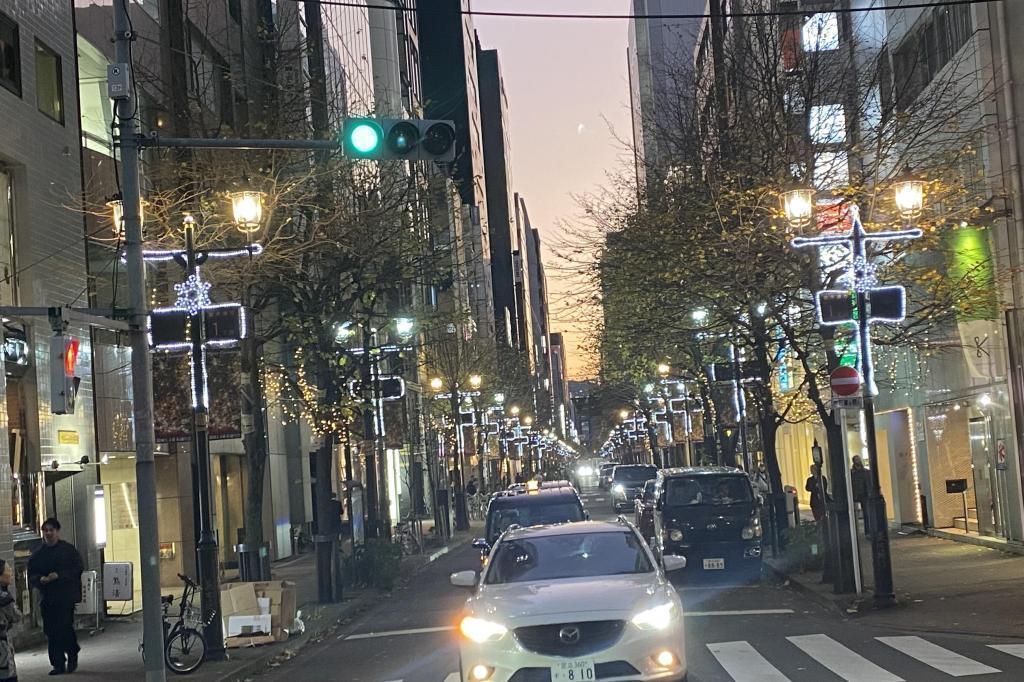  銀座　汐留　京橋　日本橋　八重洲のイルミネーション