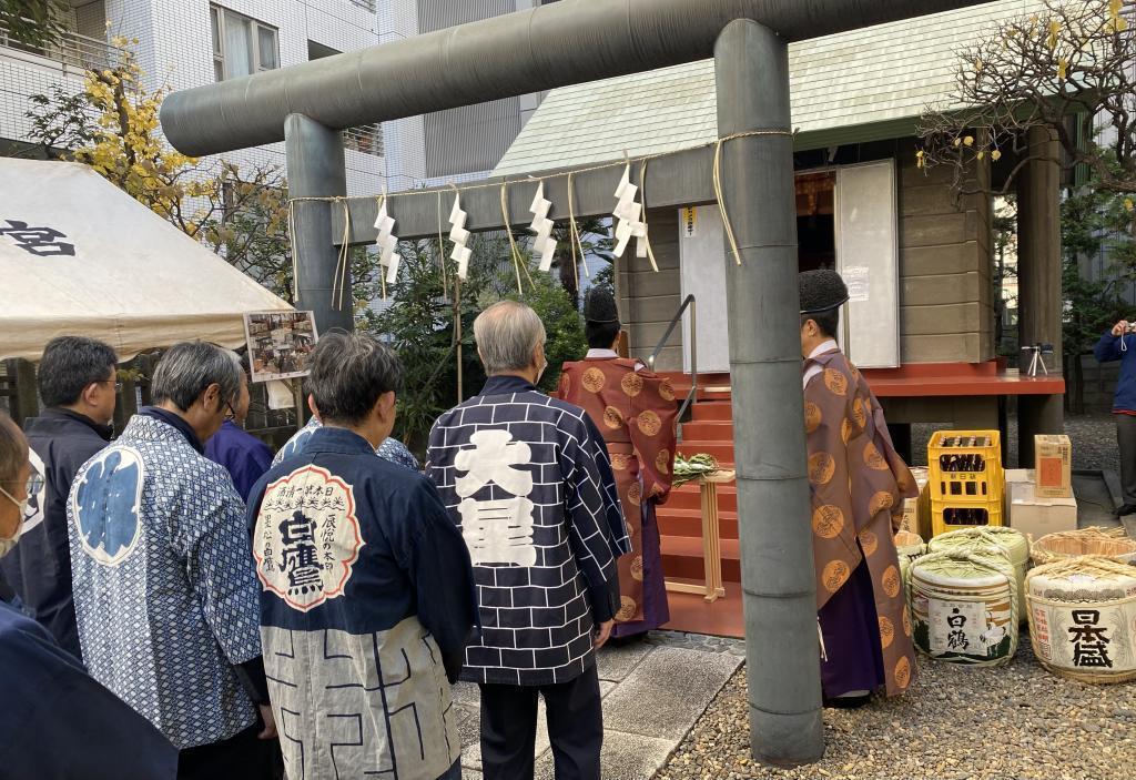 下り酒とは 新川大神宮樽酒祭