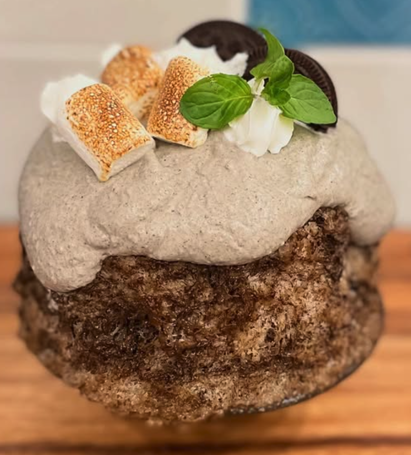 店員さんイチオシ
「黒ごま豆乳かき氷」 月島に「大きい・美味い・美映しい」かき氷カフェ登場！