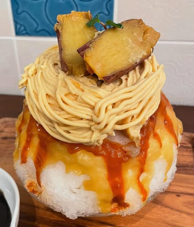 芋好きにはたまりません
「芋モンブランかき氷」 月島に「大きい・美味い・美映しい」かき氷カフェ登場！