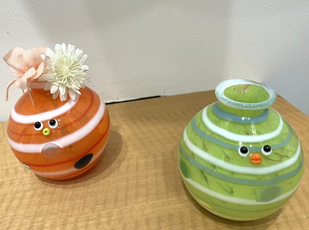 LittleMonsters お祭りヨーヨー
１個８,８００円 Choco  melt  !
　森比呂美ガラス展
　　～　日本橋木屋本店 izutuki　～