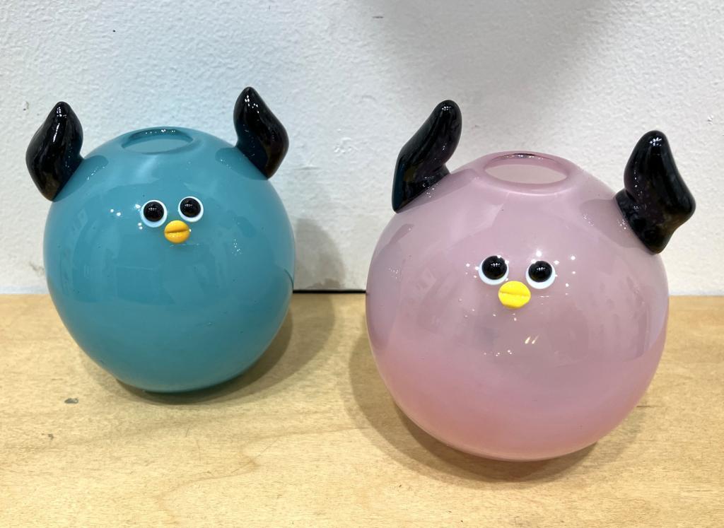 LittleMonsters アクマ
１個８,２５０円 Choco  melt  !
　森比呂美ガラス展
　　～　日本橋木屋本店 izutuki　～