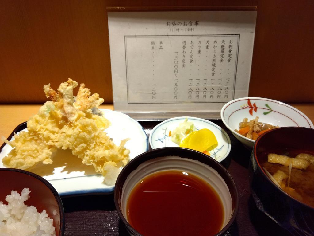 割烹　安兵衛は手作りの味　天婦羅、おでんも美味しそう 月刊日本橋　７月号特集「日本橋でランチ」　割烹安兵衛へ行ってきました
