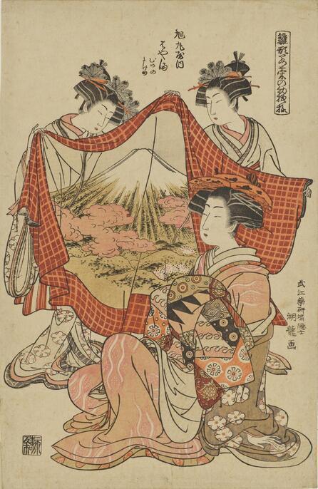 礒田湖龍斎 「中央区とのご縁：べらぼう〜蔦重栄華乃夢噺〜⑱」
～薬研堀（薬研堀不動院）：礒田湖龍斎（いそだこりゅうさい）（演：鉄拳）～