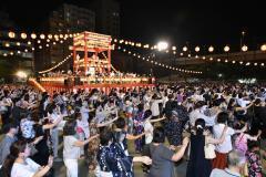 中央区大江戸まつり盆おどり大会 夏の踊り締めは「浜町公園」で！
8月22日(金)・23日(土)、「第35回中央区大江戸まつり盆おどり大会」開催