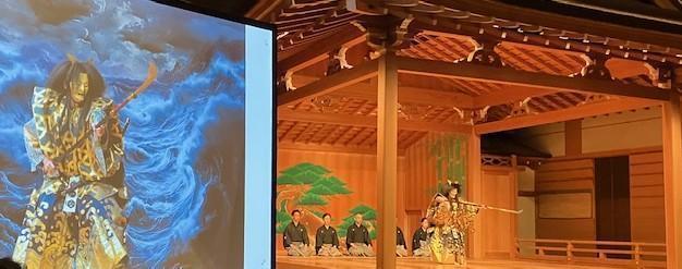  「散歩」から「お祭り」にスケールアップ！
「TOKYO GINZA 夏祭り能楽堂」は8月15日（金）まで