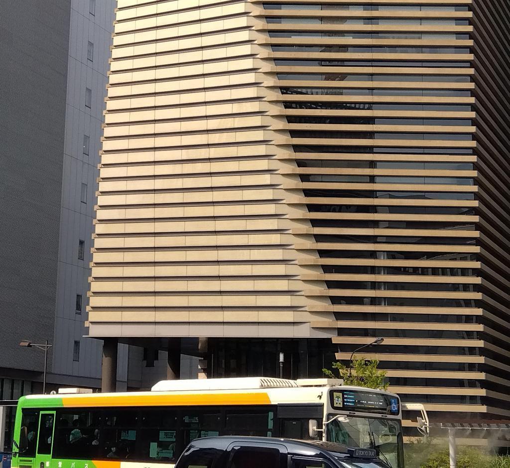 Your bus is leaving for Tokyo Skytree Bus stop from Ginza 4-chome to Tokyo Skytree 