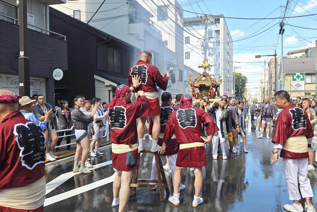  住吉神社夏祭「陰祭」月島四の部で開催されました。