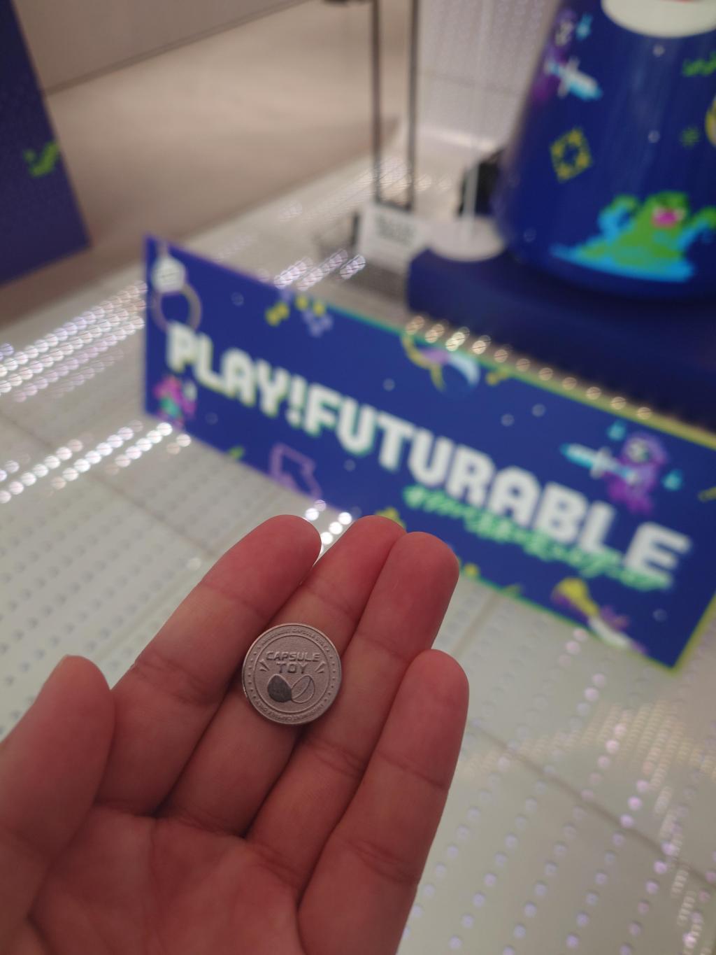  銀座でガチャガチャ回してみませんか？
「 PLAY! FUTURABLE 」 ＃ジブンで未来を変えるゲーセン