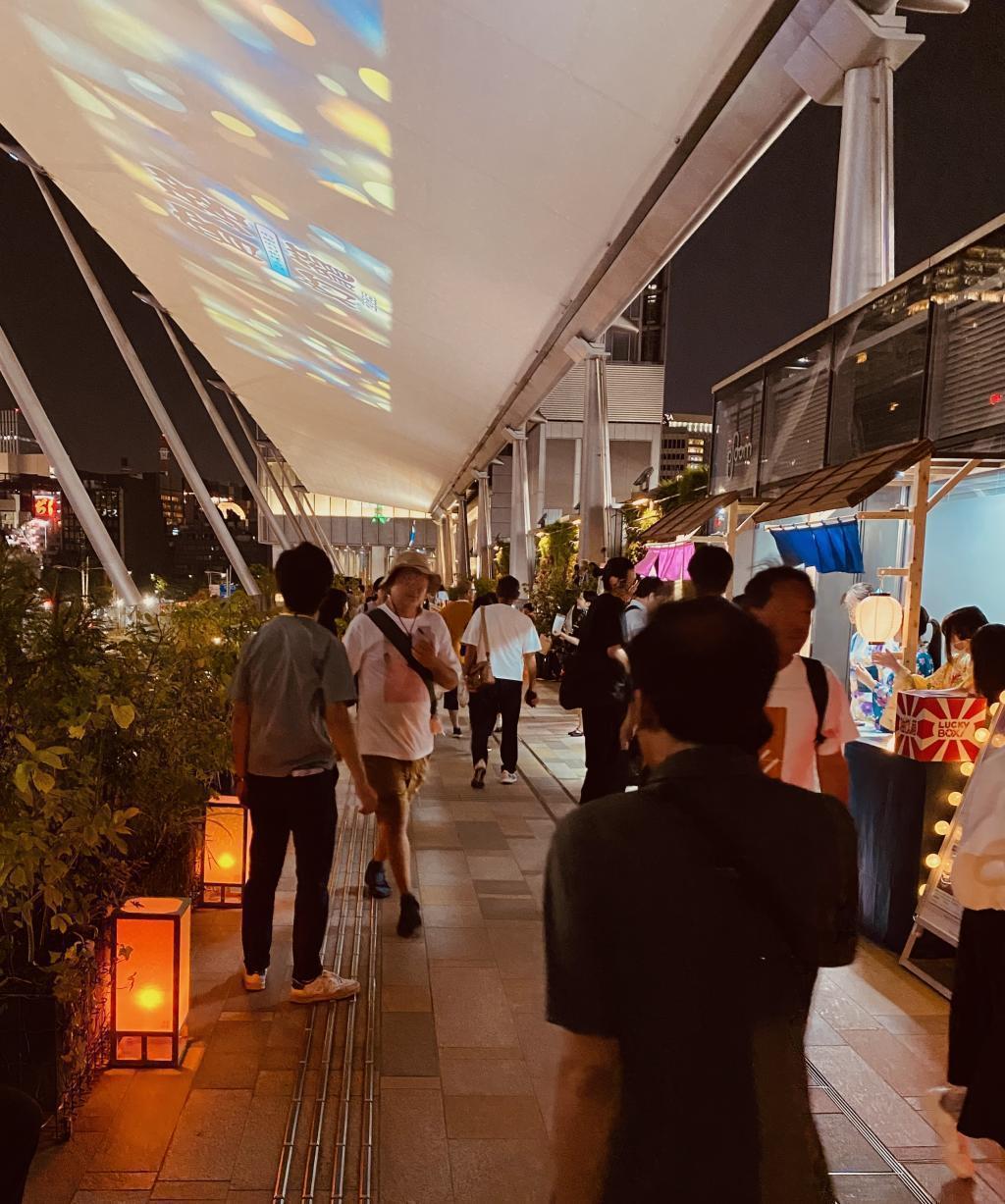  八重洲でライブと花火とエトセトラ
大人の夕涼みイベントが今週末（9/7）まで実施中