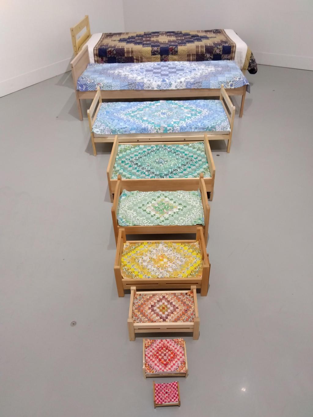 作品NO.10　Spectrum  資生堂ギャラリー　この世界の捉え方　高田安規子・政子　Perspectives 展  12/7 まで