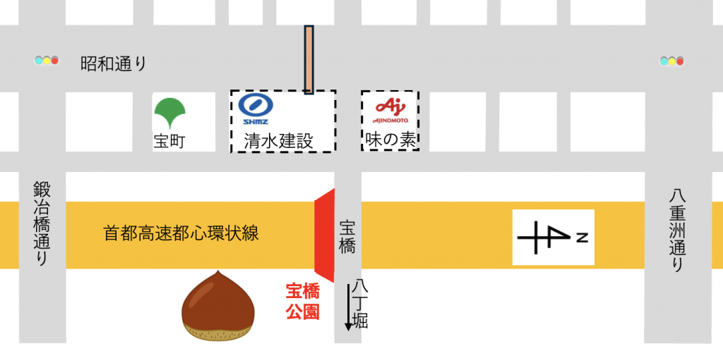  宝町の栗　今年は豊作です。