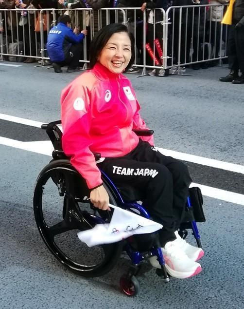 田口亜希さんは・・・ パリオリンピック・パラリンピック　日本代表選手
　「TEAM　JAPAN　応援感謝イベント」
　　パレード続報
　　～　田口亜希さん　～